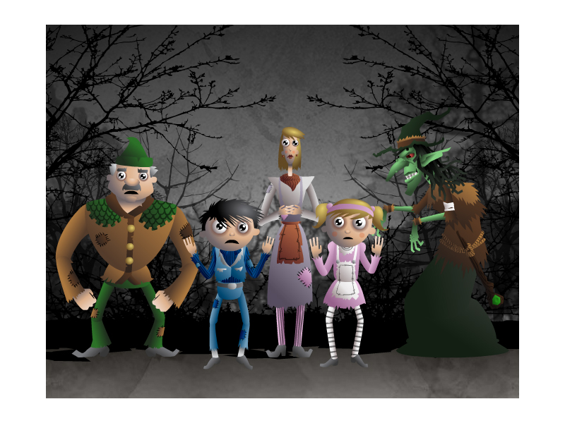 Hansel & Gretel characters