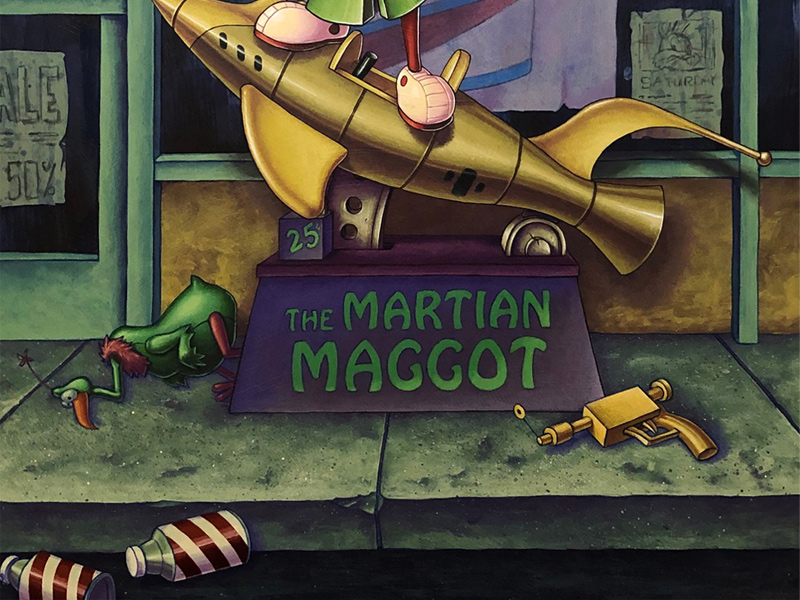 Playing Spaceman Marvin